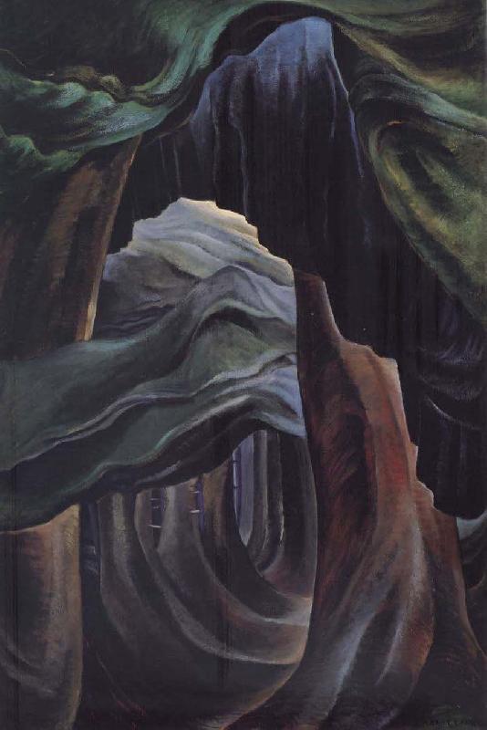 Emily Carr Forest,British Columbia oil painting image